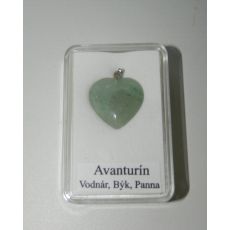 Avanturín veľké srdce