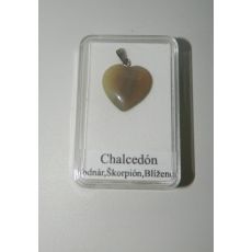 Chalcedón veľké srdce