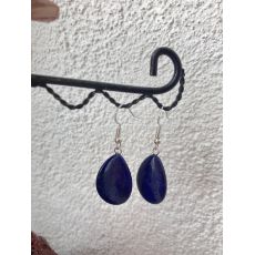 Náušnice visiace oválne sodalit